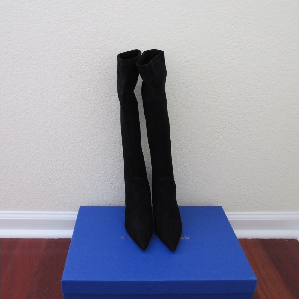 stuart weitzman 85 to-the-knee boots - Picture 2 of 5
